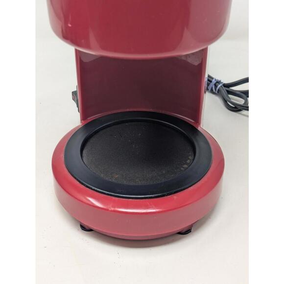 Cuisinart DCC-450BK Red 4 Cup Coffee Maker Stainless Steel Carafe Filter - Picture 10 of 12